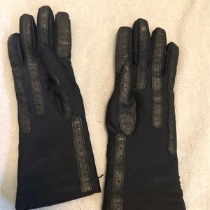 Black gloves